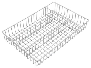 YBM Home Chrome Wire In-Drawer Silverware Tray Organizer with 4 Compartments