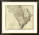 "State of South Carolina, 1796" Framed Digital Print by John Reid, 40x37"