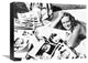 "Joan Crawford" Stretched Canvas Giclee by Hollywood Photo Archive, 16"x13"