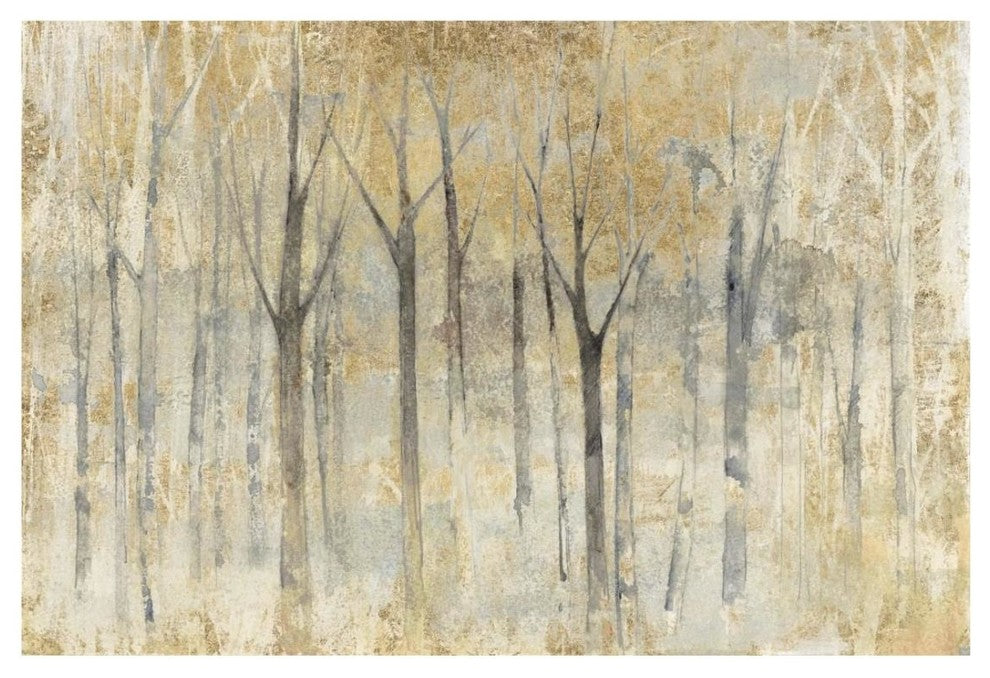 "Seasons End Gold Dark" Digital Paper Print by Avery Tillmon, 26"x18"
