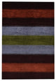 HAND KNOTTED LOOM SILK ECO-FRIENDLY RUG-5'x8',Rectangle,Brown Silver,Contemporar