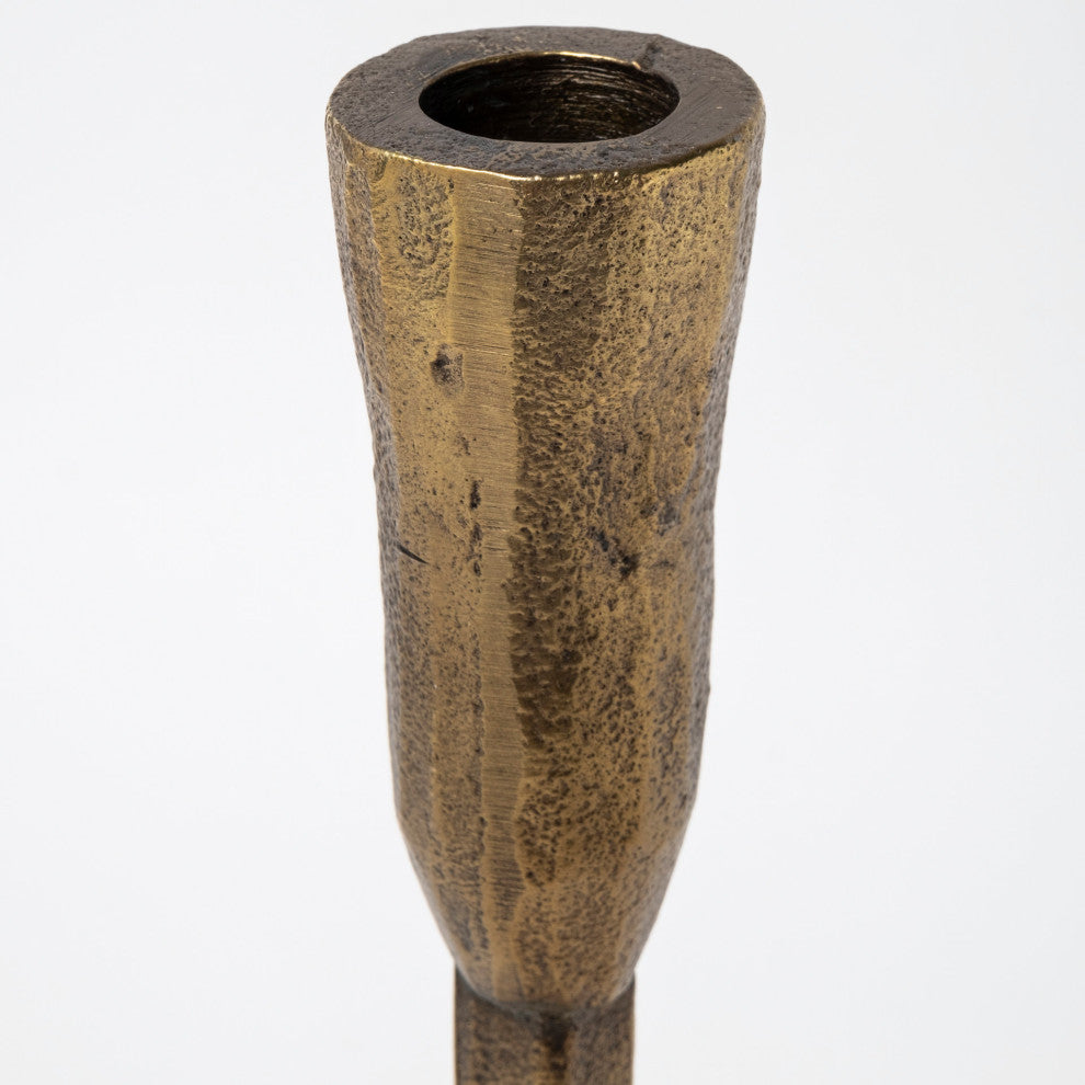 Levit, Large, Gold Table Candle Holder