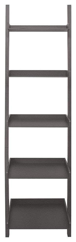 Kiera Grace Hadfield Leaning Shelf, 18"x66", Medium Grey