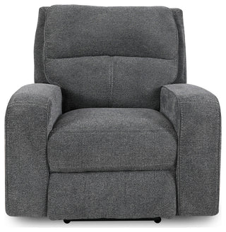Polaris Slate Power Reclining Sofa and Two Recliners
