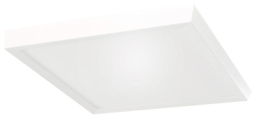 Argo 11" LED Square Flush Mount 3000K, White