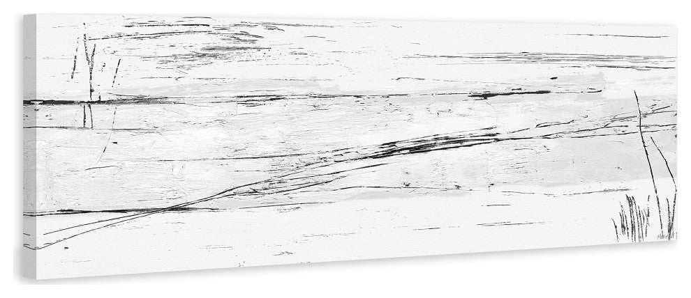 "Tranquil Countryside" Painting Print on Wrapped Canvas, 30x10