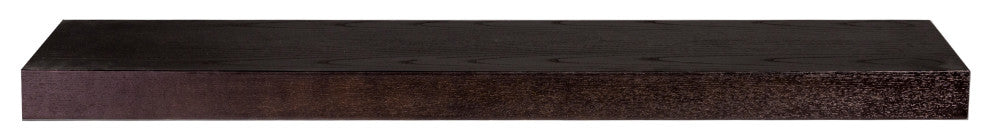Barney Floating Shelf/Shelving, Wenge Stained Veneer