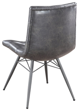 Dittnar Tufted Dining Chairs, Charcoal, Set of 4