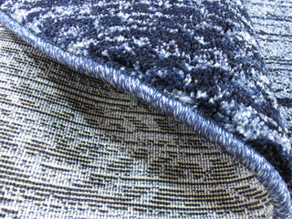 Rug Unique Loom Del Mar Blue Round 6' 0 x 6' 0