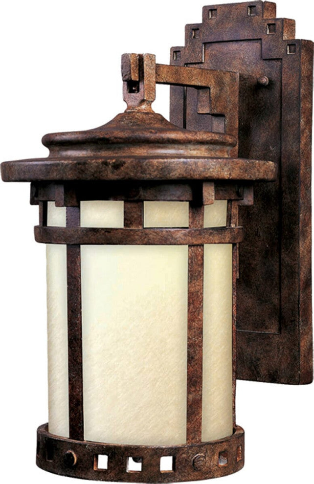Maxim Santa Barbara Dark Sky 1-LT Outdoor Wall Lantern Sienna-3143MOSE