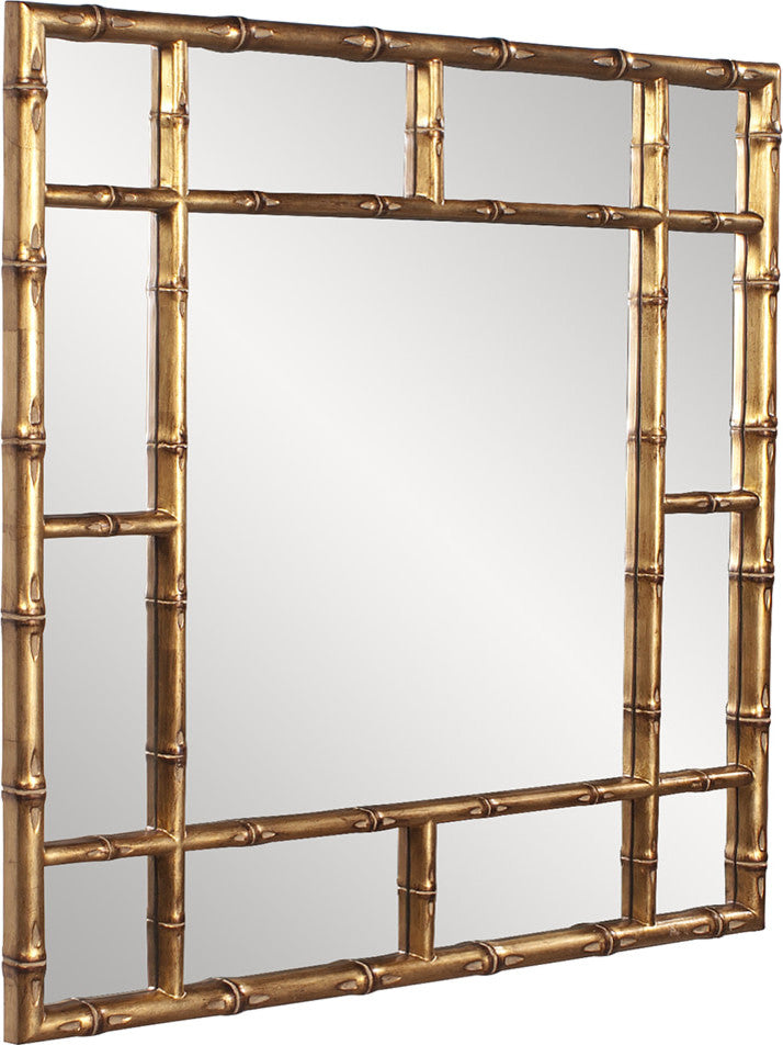 Bamboo Gold Mirror