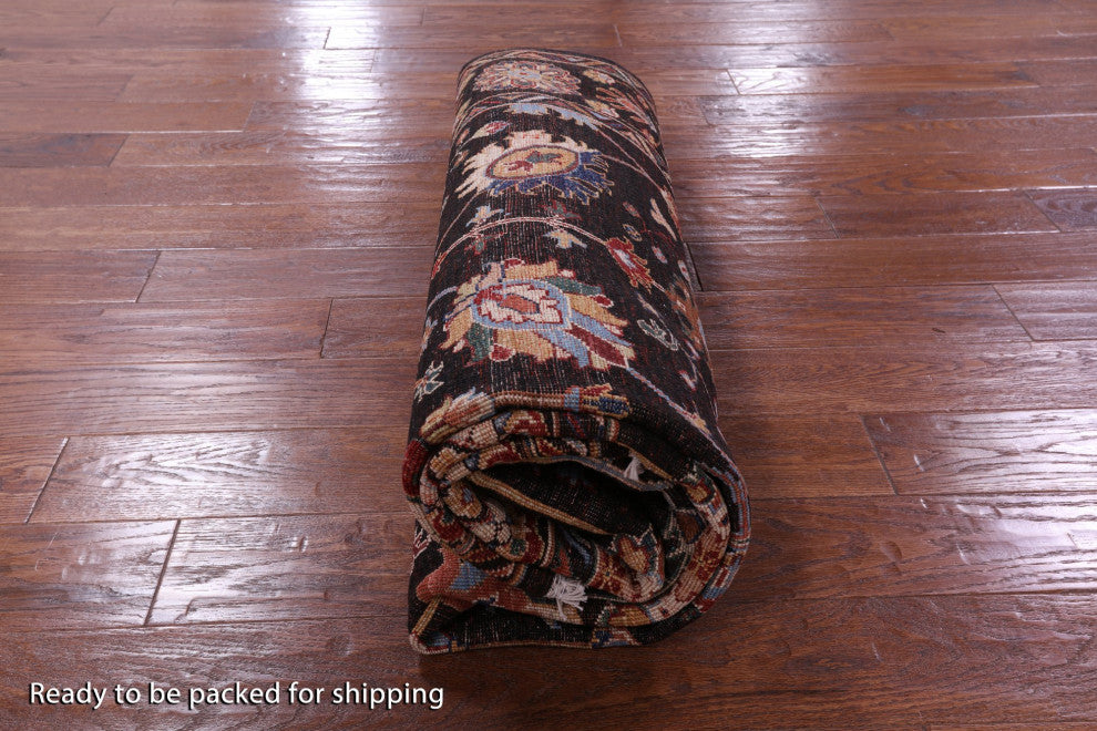 Handmade Persian Tabriz Wool Rug 6' 1" X 8' 9" Q11278