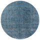 Ahgly Company Indoor Round Mid-Century Modern Area Rugs, 4' Round