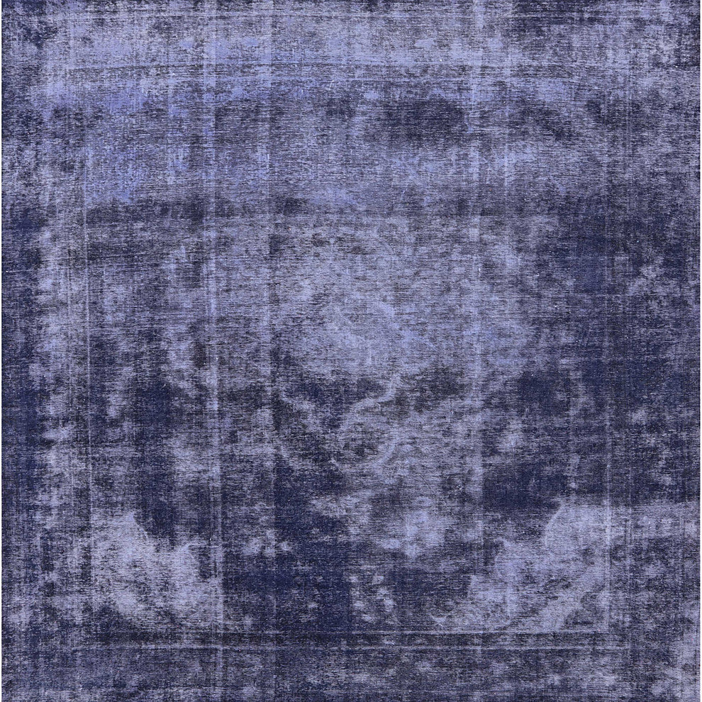 Ahgly Company Indoor Square Mid-Century Modern Area Rugs, 4' Square