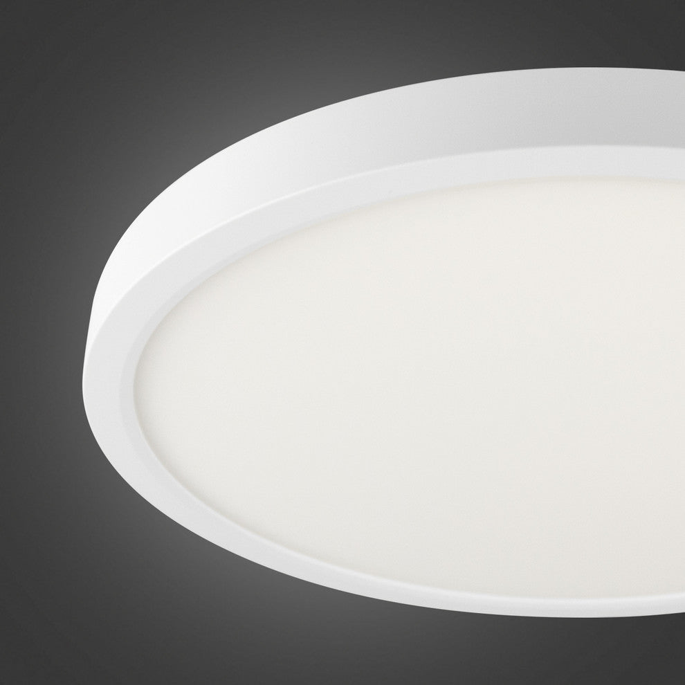 Bazz White Flush Mount LED Ceiling Panel