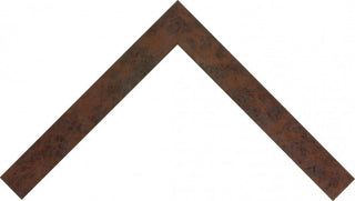 Burnt Brown Picture Frame, 1-1/2", Easle Back, Modern, 4 x 6