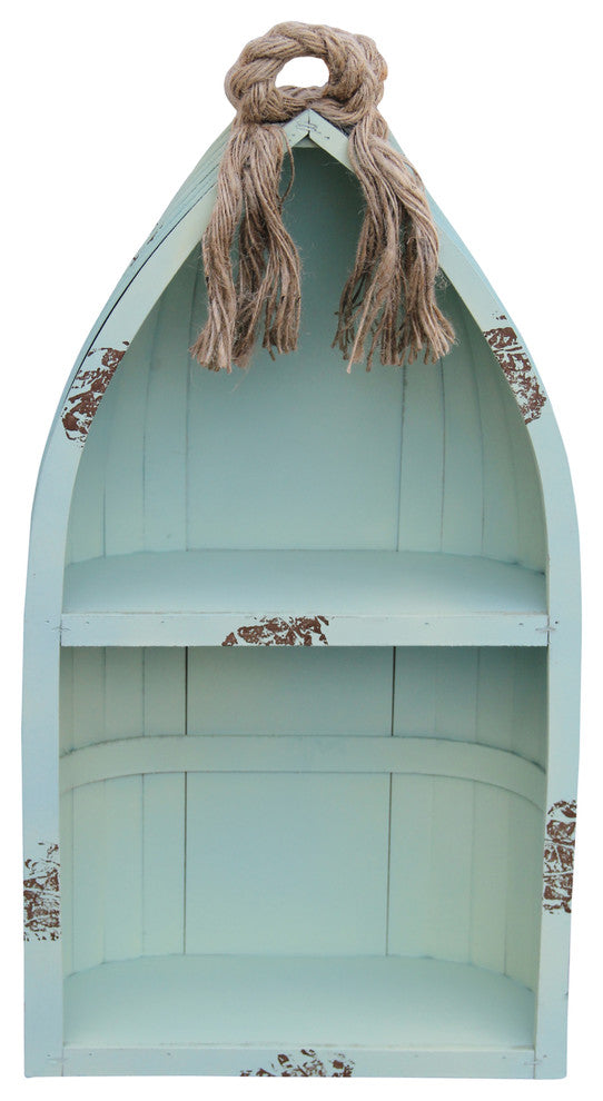 Wooden Canoe Shelf, Small