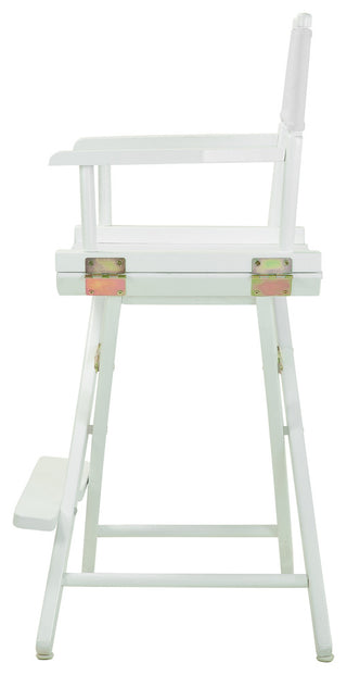 024" Director's Chair White Frame-White Canvas