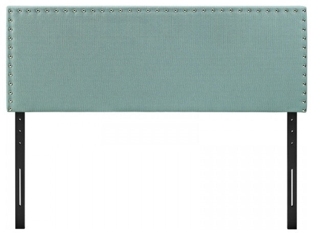Phoebe Full Upholstered Fabric Headboard, Laguna