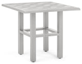Merge 24" Square Side Table, Coastal Mist
