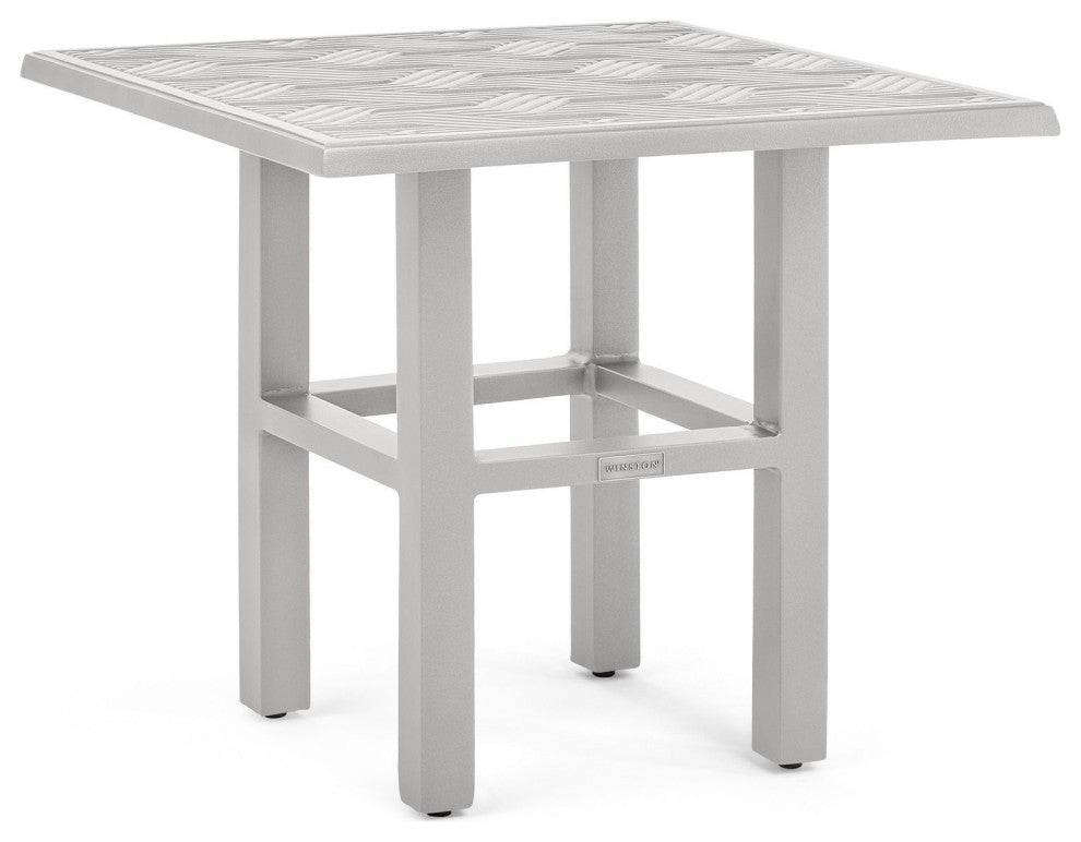 Merge 24" Square Side Table, Coastal Mist