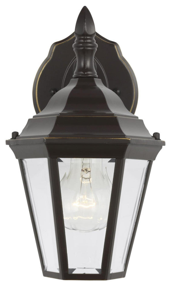 Generation Lighting 88937 Bakersville 11" Tall Outdoor Wall - Antique Bronze