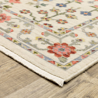 Oriental Weavers Lucca 093W1 Traditional Rug, Ivory, 6'7"x9'6"