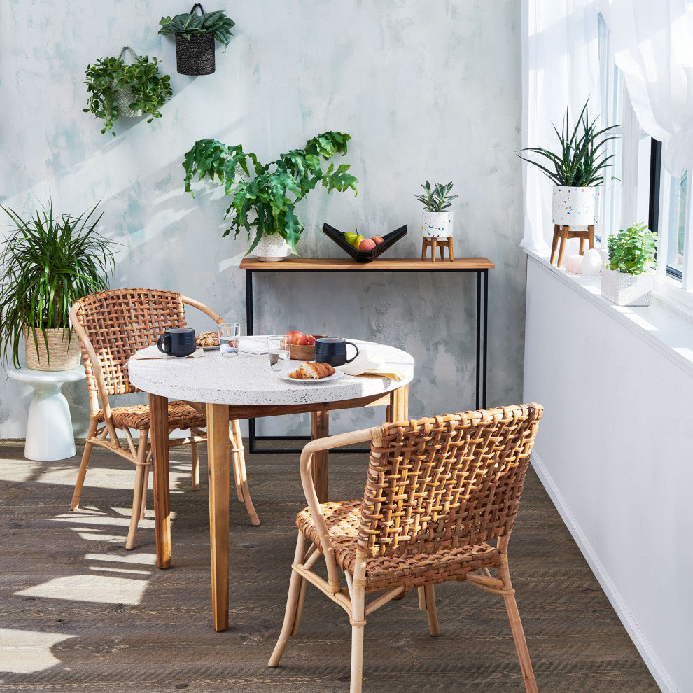 Lilas Rattan Bistro Chair Set of 2