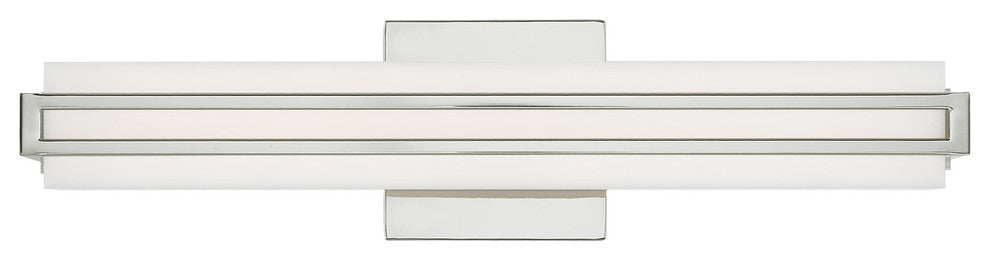Livex Lighting Polished Chrome LED Light ADA Bath Vanity