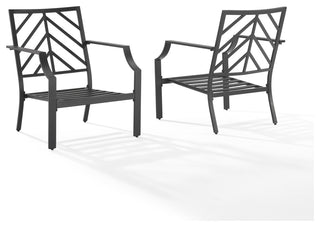 Otto 2Pc Outdoor Chair Set 2 Armchairs
