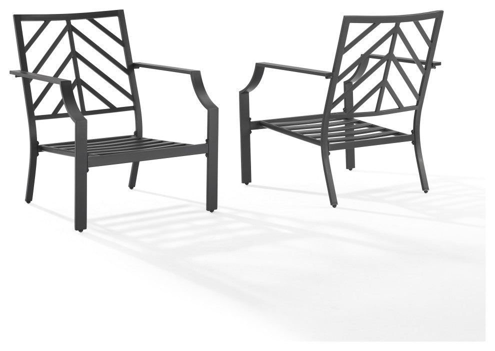 Otto 2Pc Outdoor Chair Set 2 Armchairs