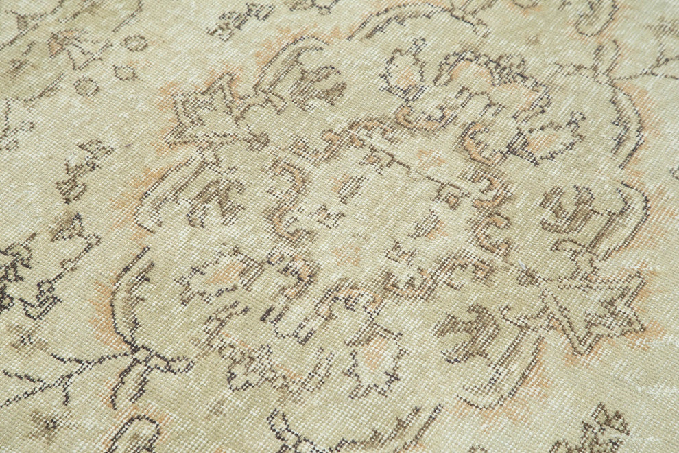 Rug N Carpet - Hand-knotted Turkish 3' 8" x 6' 9" Over-dyed Small Area Rug