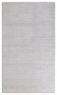 2" x 8" White Modern Shimmery Runner Rug
