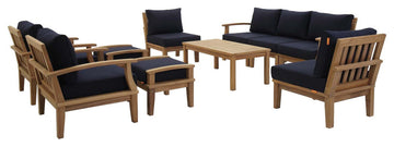 Marina 10 Piece Outdoor Patio Teak Set by Modway