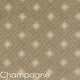 Diamond Design 3/8 Thick Indoor Area Rug Carpet, Champagne, 6x9