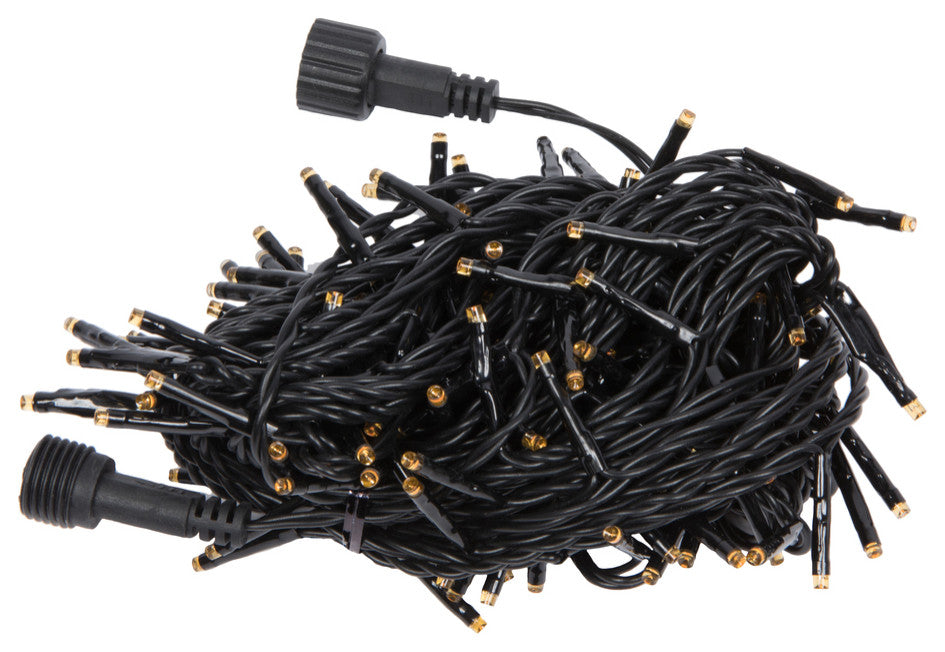Vickerman X17K248 144 Orange Led Cluster Light Set 24' Christmas Light Set
