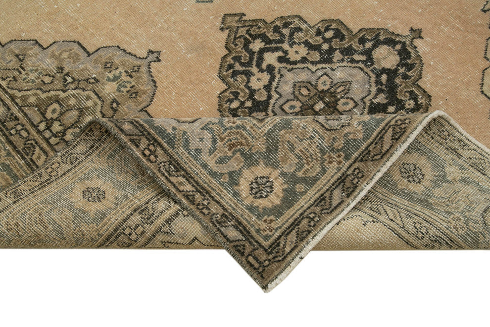 Rug N Carpet - Hand-knotted Anatolian 4' 9" x 12' 0" Rustic Runner Rug