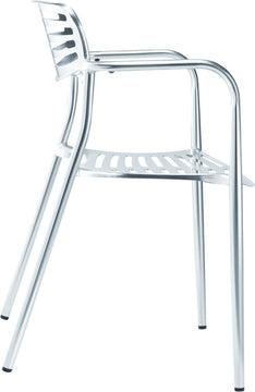 Modern Classics Aluminum Dining Chair, Aluminum
