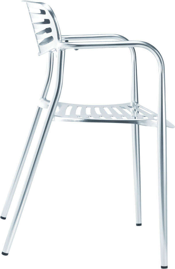 Modern Classics Aluminum Dining Chair, Aluminum
