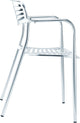 Modern Classics Aluminum Dining Chair, Aluminum