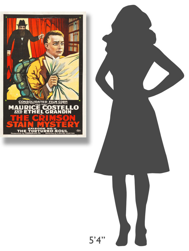 "The Crimson Stain Mystery" Canvas by Hollywood Photo Archive, 24x36"