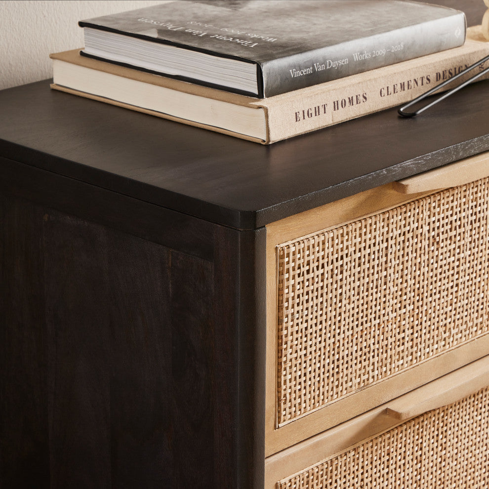 Sydney 6 Drawer Dresser-Black Wash