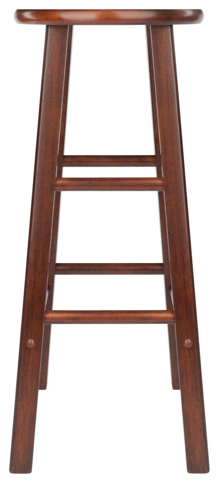 Element 2-Pc Bar Stool Set, Walnut