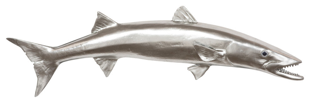 Barracuda Fish, Silver Leaf
