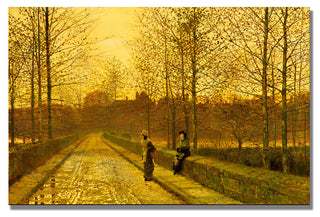 'In the Golden Gloaming' Canvas Art by John Grimshaw