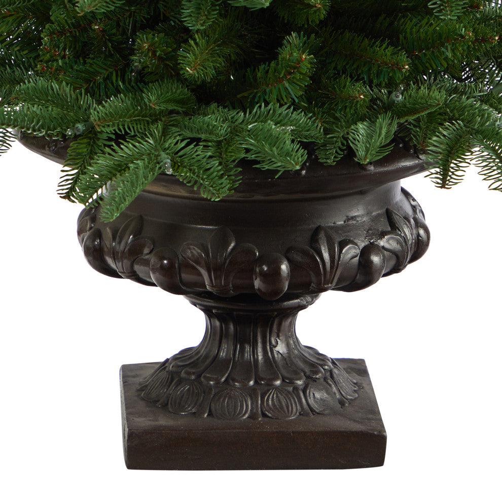 3.5' South Carolina Spruce Faux Xmas Tree W/Light & 458 Bendable Branches