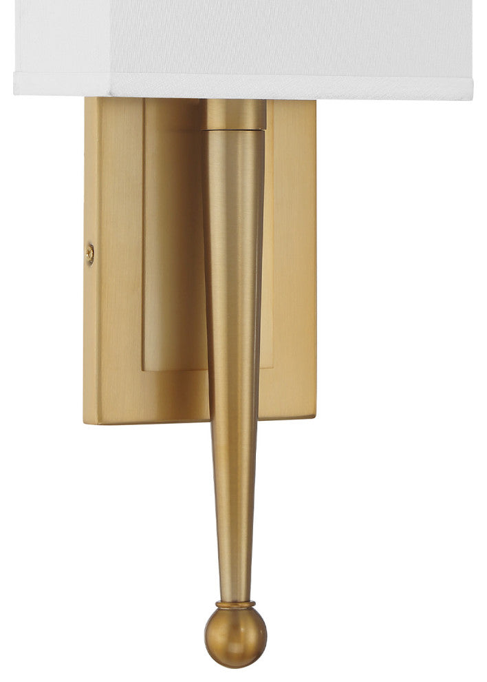 Crystorama Lighting Group ARD-832 Ardson 18" Tall Wall Sconce - Matte Black /