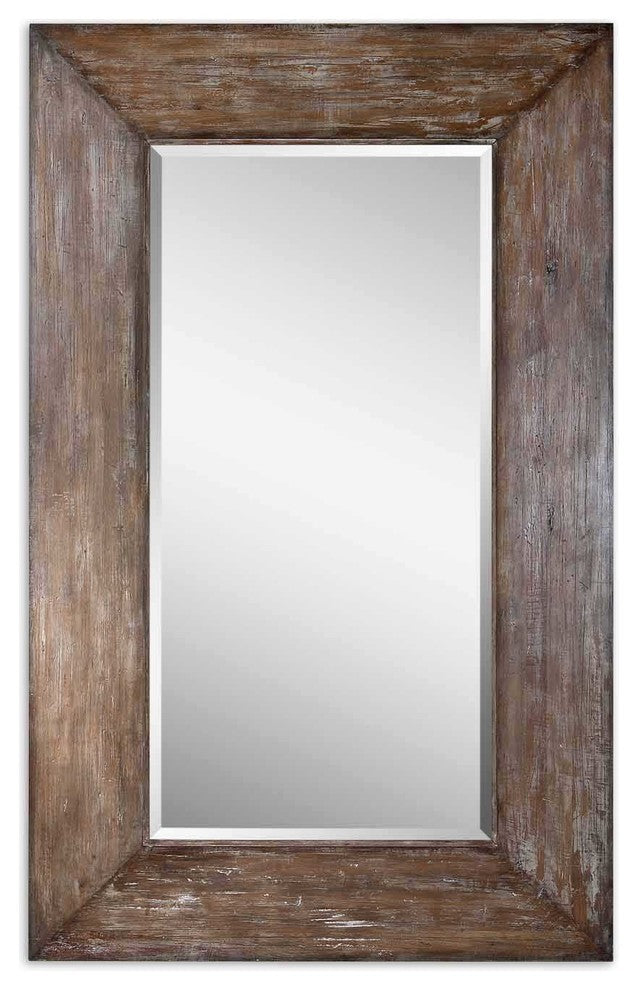 Uttermost Langford Large Wood Mirror