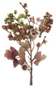 Harvest Leaf and Berry Pod Spray, Set of 12