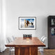 "Icelandic Hair Style" Framed Digital Print by Mike Leske, 38"x28"